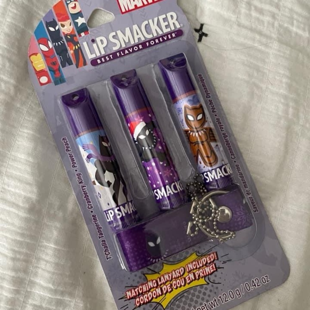 COPY - Wakanda black panther lip smackers trio new